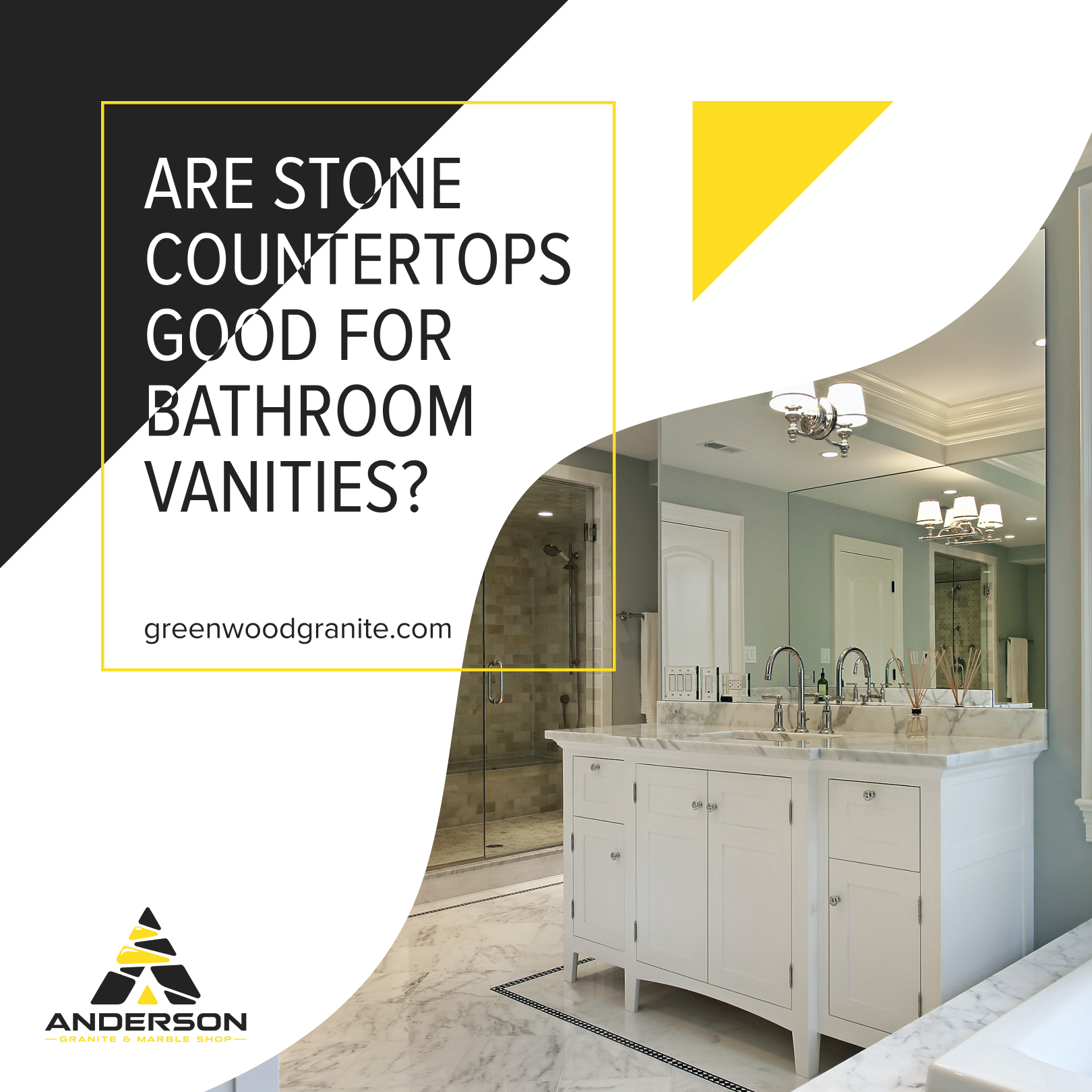 Are stone countertops good for bathroom vanities?
