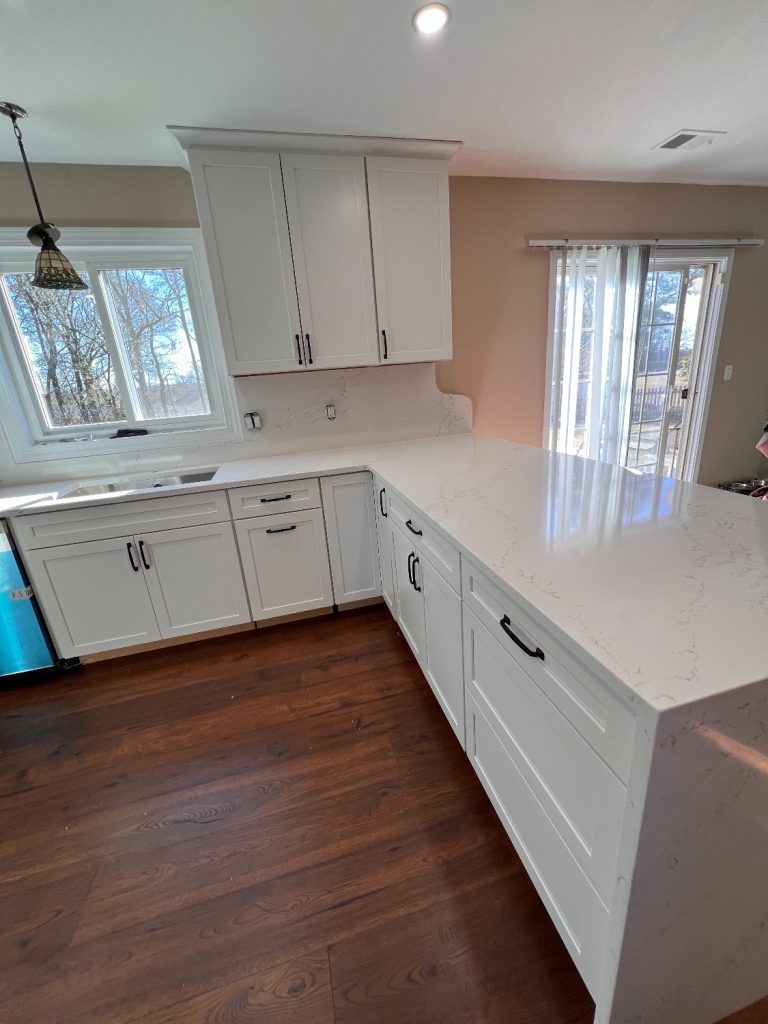 Calacatta Aria Quartz countertops Greenwood