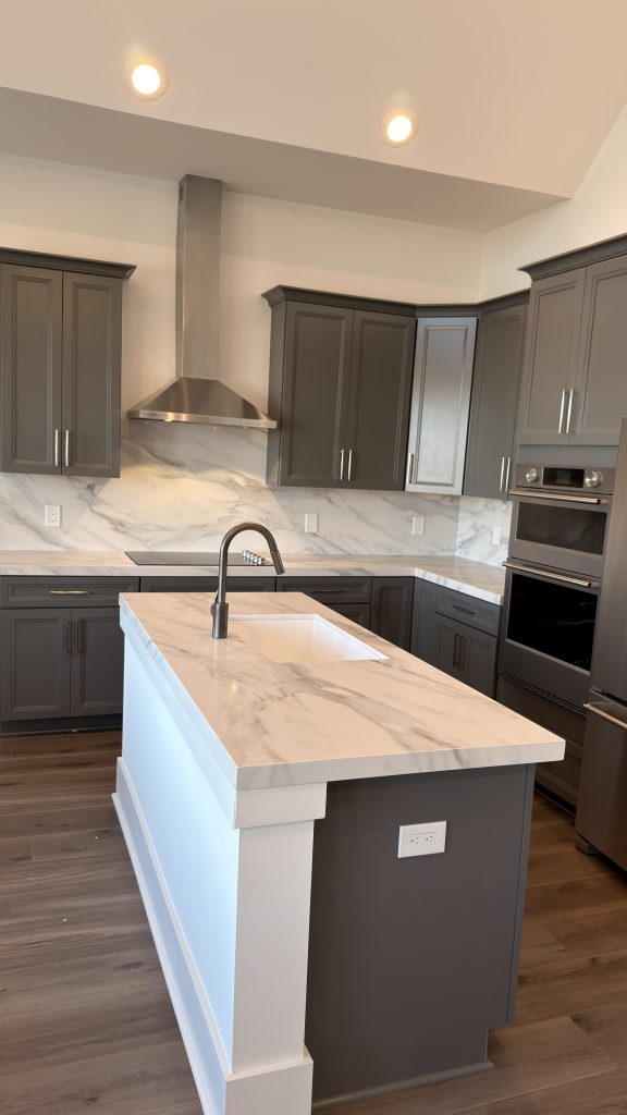 Calacatta Castana Quartz Countertops Greenwood